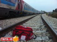  اللد: إصابة حرجة لشاب دهسه قطار في حي المحطة بالمدينة